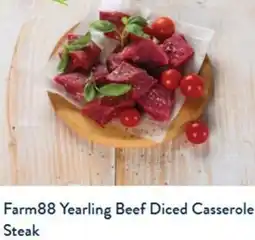 Tasman Butchers Farm88 Yearling Beef Diced Casserole Steak offer