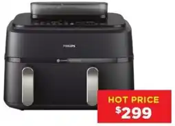 Bing Lee Philips Series 5000 XXL Dual Basket Steam Air Fryer offer