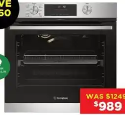 Bing Lee Westinghouse 60cm Pyrolytic Oven offer