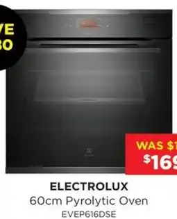 Bing Lee Electrolux 60cm Pyrolytic Oven offer