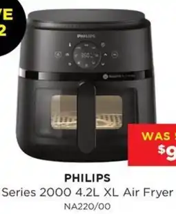 Bing Lee Philips Series 2000 4.2L XL Air Fryer offer