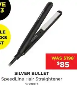 Bing Lee Silver bullet SpeedLine Hair Straightener offer