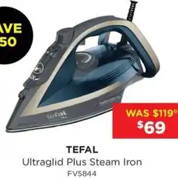 Bing Lee Tefal Ultraglid Plus Steam Iron offer