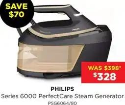 Bing Lee Philips Series 6000 Perfect Care Steam Generator offer