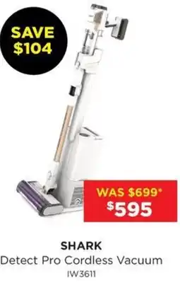 Bing Lee Shark Detect Pro Cordless Vacuum offer