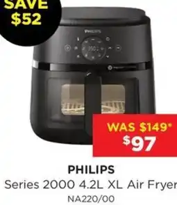 Bing Lee Philips Series 2000 4.2L XL Air Fryer offer