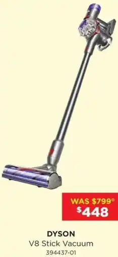 Bing Lee Dyson V8 Stick Vacuum offer