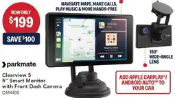 Jaycar Electronics Clearview 5 5" Smart Monitor with Front Dash Camera offer