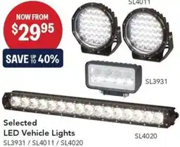 Jaycar Electronics Selected LED Vehicle Lights offer