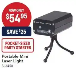 Jaycar Electronics Portable Mini Laser Light offer