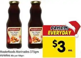 Masterfood Marinades 375g
