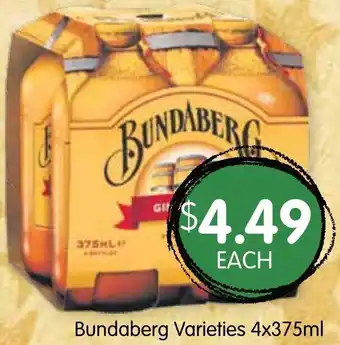 Spudshed Bundaberg Varieties offer