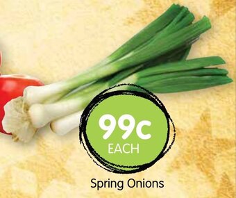 Spudshed Spring Onions offer