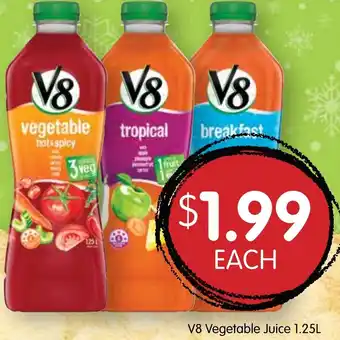 Spudshed V8 Vegetables Juice 1.25 L offer