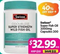 Your Discount Chemist Swisse Super Fish Oil offer