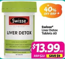 Your Discount Chemist Swisse Liver Detox offer