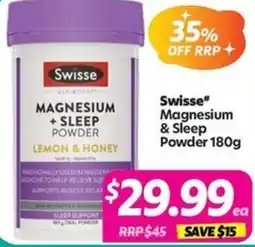 Your Discount Chemist Swisse Magnesium & Sleep Powder offer