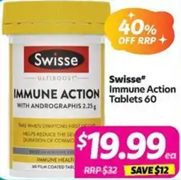 Your Discount Chemist Swisse Immune Action offer