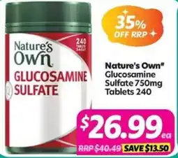 Your Discount Chemist Nature's Own Glucosamine Sulfate offer