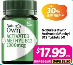 Your Discount Chemist Nature's Own Activated Methyl B12 offer