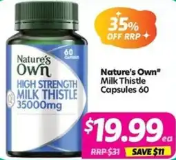 Your Discount Chemist Nature's Own Milk Thistle offer