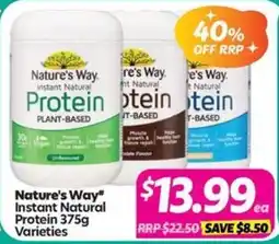 Your Discount Chemist Nature's Way Instant Natural Protein offer