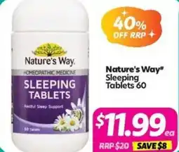 Your Discount Chemist Nature's Way" Sleeping offer