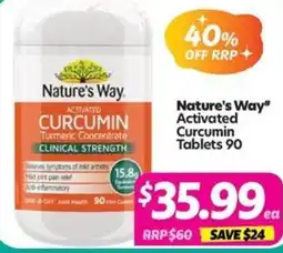 Your Discount Chemist Nature's Way Activated Curcumin offer