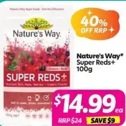 Your Discount Chemist Nature's Way Super Reds offer