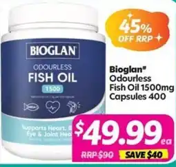 Your Discount Chemist Bioglan Odourless Fish Oil offer