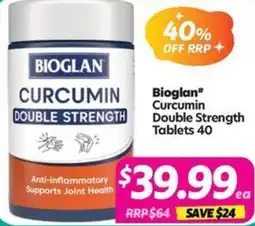 Your Discount Chemist Bioglan Curcumin Double Strength offer