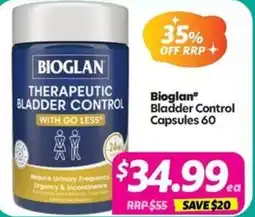 Your Discount Chemist Bioglan Bladder Control offer