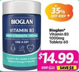 Your Discount Chemist Bioglan Vitamin B3 offer