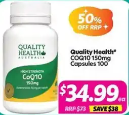 Your Discount Chemist Quality Health COQ10 offer