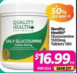 Your Discount Chemist Quality Health Glucosamine offer