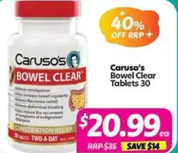 Your Discount Chemist Caruso's Bowel Clear offer