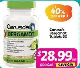 Your Discount Chemist Caruso's Bergamot offer