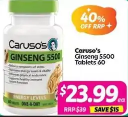 Your Discount Chemist Caruso's Ginseng 5500 offer