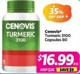 Your Discount Chemist Cenovis Turmeric 3100 offer