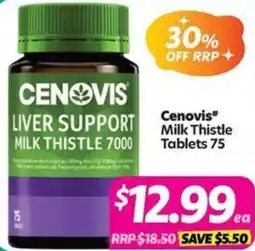 Your Discount Chemist Cenovis Milk Thistle offer