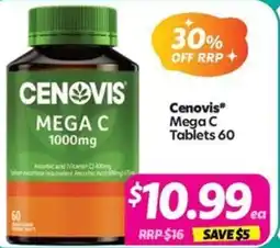 Your Discount Chemist Cenovis Mega C offer
