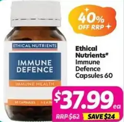 Your Discount Chemist Ethical Nutrients Immune Defence offer