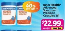 Your Discount Chemist Inner Health Advanced Spectrum Probiotic offer
