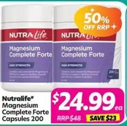 Your Discount Chemist Nutralife Magnesium Complete Forte offer