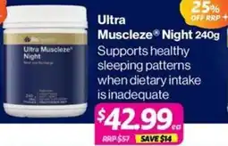 Your Discount Chemist Ultra Muscleze Night offer