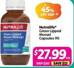 Your Discount Chemist Nutralife Green Lipped Mussel offer