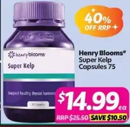 Your Discount Chemist Henry Blooms Super Kelp offer