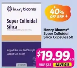Your Discount Chemist Henry Blooms Super Colloidal Silica offer