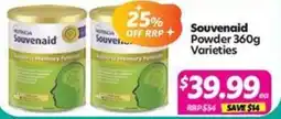 Your Discount Chemist Souvenaid Powder Varieties offer