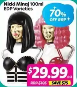 Your Discount Chemist Nicki Minaj EDP Varieties offer